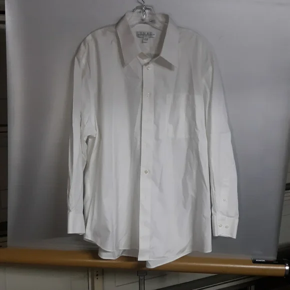 enro white dress shirts Enro Pinpoint Oxford Multi Stripe Long Sleeve Dress Shirt